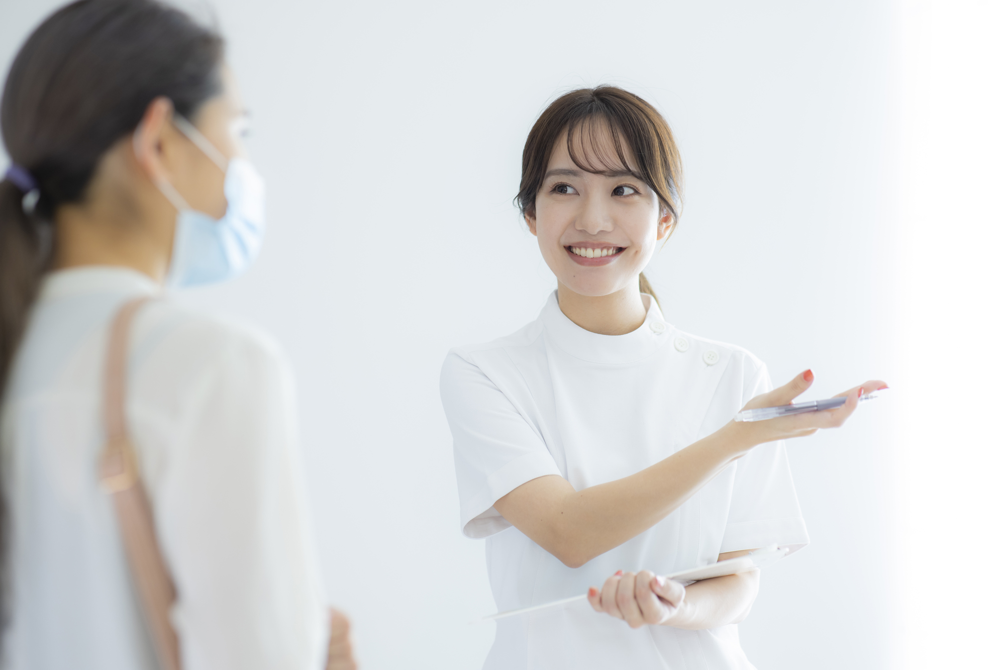 待ち時間を減らす完全予約制